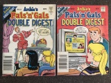 2 Issues Pals n Gals Double Digest #24 & #25 Archie Comics