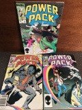 3 Issues Power Pack Comic #4 #5 & #7 Marvel Comics 1984 Bronze Age
