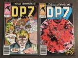 2 Issues DP7 #2 & #9 New Universe Marvel Comics 1986 Copper Age
