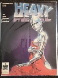 Heavy Metal Comic Magazine Nov 1980 Bronze Age Adult Illustrated Fantasy Moebius