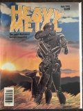 Heavy Metal Comic Magazine July 1982 Bronze Age Adult Illustrated Fantasy Donkey Kong