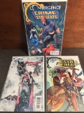3 Issues Convergence #2 Detective Comics Justice League International & Crime Syndicate