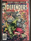 Defenders Comic #43 Marvel 1977 Bronze Age Emmissaries of Evil Jack Kirby