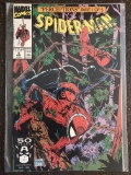 Spider-Man Comic #8 Marvel Comics 1991 Perceptions Part 1 Todd McFarlane Wolverine Cameo