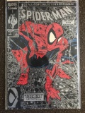 Spider-Man Comic #1 Marvel Comics 1990 Torment Par 1 Todd McFarlane Black Silver Cover Key