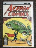 Action Comics #1 Reprint DC Comics 1988 Copper Age 50 Years Anniversary Direct Edition Key