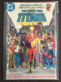 New Teen Titans Comic Presidents Drug Awareness Issue #3 DC Comics 1983 Bronze Age