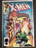 Uncanny X-Men Comic #194 Marvel 1985 Key 1st Appearance of Andrea and Andreas Strucker (Fenris)