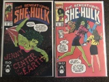 2 Sensational She-Hulk Comics #31-32 Run In Series Marvel Comics John Byrne