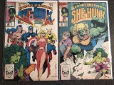 2 Sensational She-Hulk Comics #21-22 Run In Series Marvel Comics Phantom Blonde Captain America