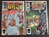 2 Groo the Wanderer Comics #4-5 Marvel Sergio Argones 1985 Bronze Age Comics