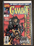 Gambit Comic #4 Marvel Comics KEY Final Issue Cover by Klaus Janson