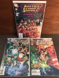 3 Issues Justice League of America Comic #14 #15 & #16 Run in Series DC Comics Injustice League