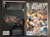 2 Issues Justice League of America Comic #10 & #11 DC Comics Limited Edition Variant Cover
