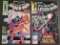 2 Issues Spectacular Spiderman #155 & The Sensational Spiderman #195 Copper Age Comics