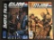 2 GI Joe Comics #7 Image Comics and Battle Files #2 Cobra Cardstock Cover