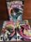 3 Issues Power Pack Comic #5 #8 & #9 Marvel Comics Guest Starring Cloak & Dagger