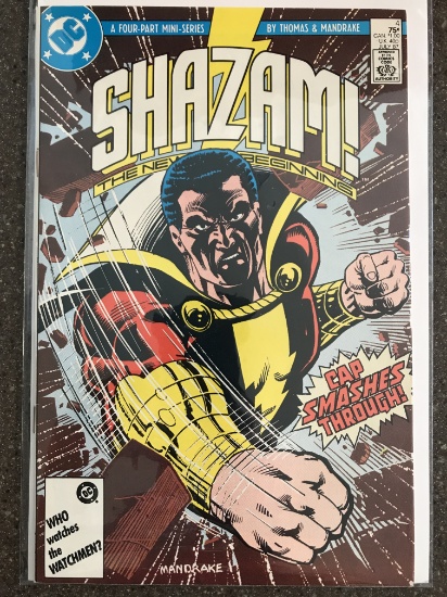 Shazam The New Beginning Comic #4 DC Comics Black Adam KEY Series Finale