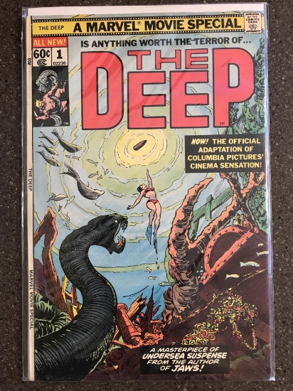 The Deep Comic #1 Marvel Comics 1977 Bronze Age KEY 1st Issue