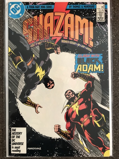 Shazam The New Beginning Comic #2 DC Comics Black Adam Dwayne Johnson