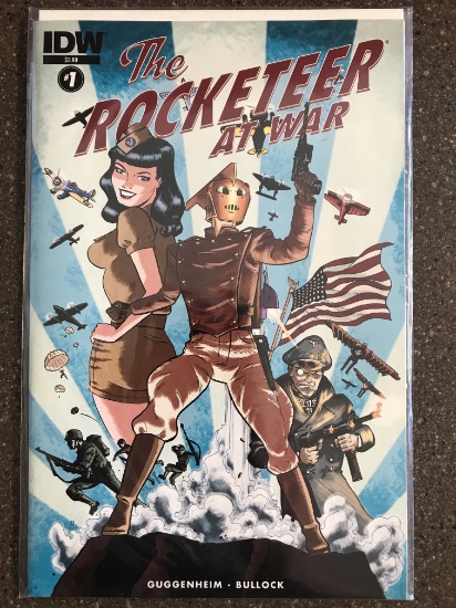 The Rocketeer at War Comic #1 IDW Mature Readers KEY 1st Issue