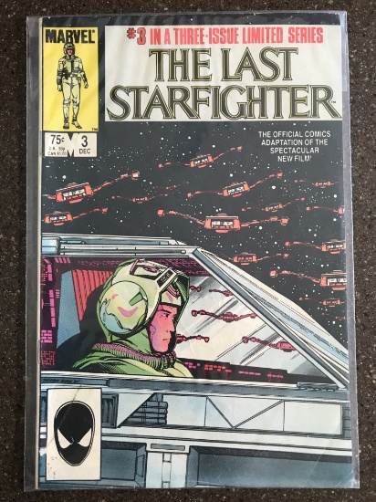 The Last Starfighter Comic #3 Marvel Comics 1984 Bronze Age KEY Series Finale