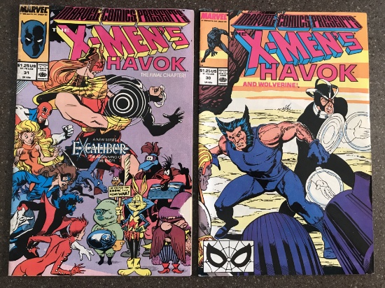 2 Issues Marvel Comics Presents #30 & #31 Marvel Comics 1989 Copper Age