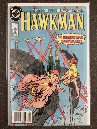 Hawkman Comic #1 DC Comics 1986 Copper Age KEY 1st Issue