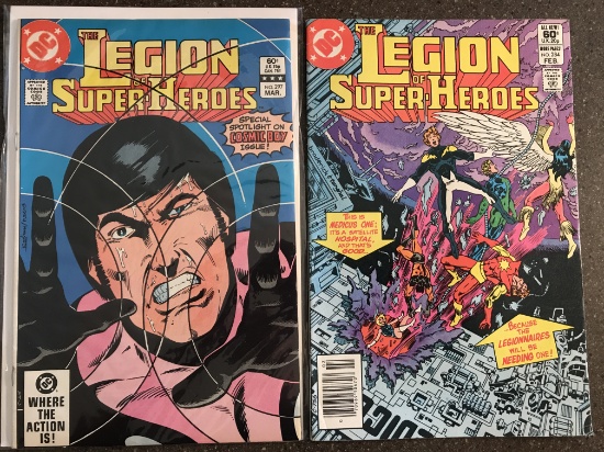 2 Issues Legion of Super Heroes Comic ##297 & #284 Marvel Comics Bronze Age