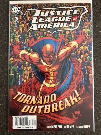 Justice League of America Comic Comic #3 DC Comics Red Tornado