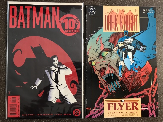 2 Issues Batman the 10 Cent Adventure & Batman Legends of the Dark Knight #25