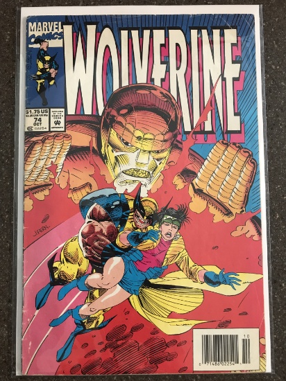 Wolverine Comic #74 Marvel Comics Jubilee Appearance Larry Hama