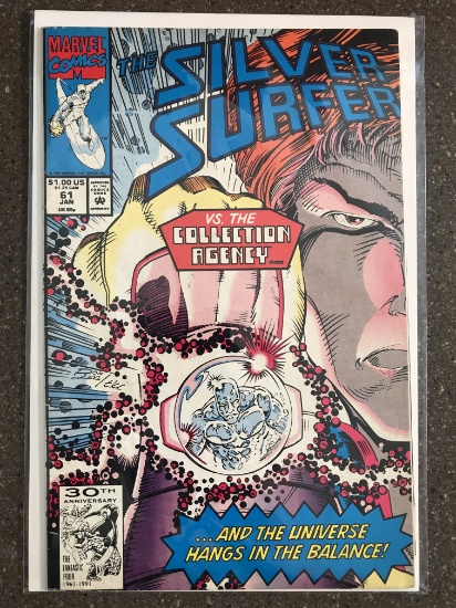 Silver Surfer Comic #61 Marvel Comics Ron Marz Ron Lim Tom Christopher