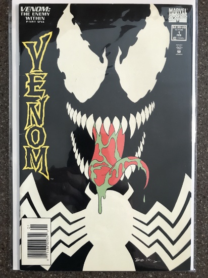 Venom The Enemy Within Comic #1 Marvel Comics Key 1st Issue MORBIUS Cardstock Cover