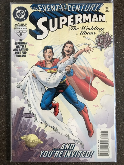 Superman The Wedding Album Comic #1 DC Comics KEY 1st Issue Special