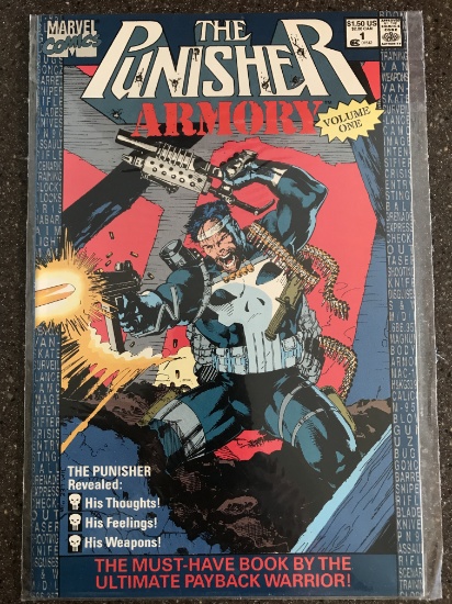 The Punisher Armory Volume One Marvel Comics KEY 1st Issue