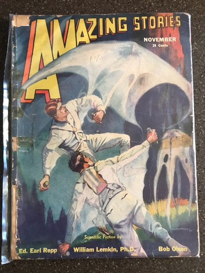 Amazing Stories Volume 7 #8 Experimenter Publications 1932 GOLDEN AGE