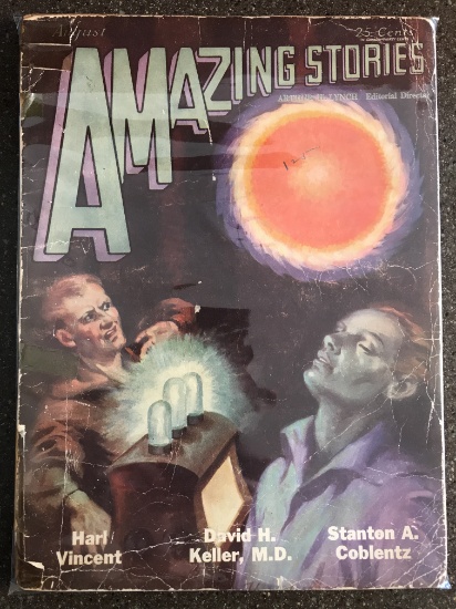 Amazing Stories Volume 4 #5 Experimenter Publications 1929 GOLDEN AGE
