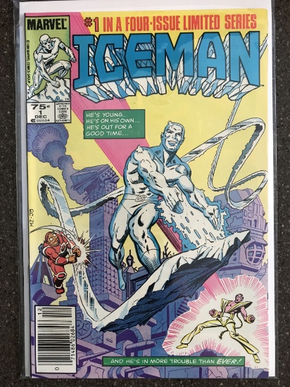 Iceman Comic #1 Marvel Comics 1985 Bronze Age KEY 1st Issue