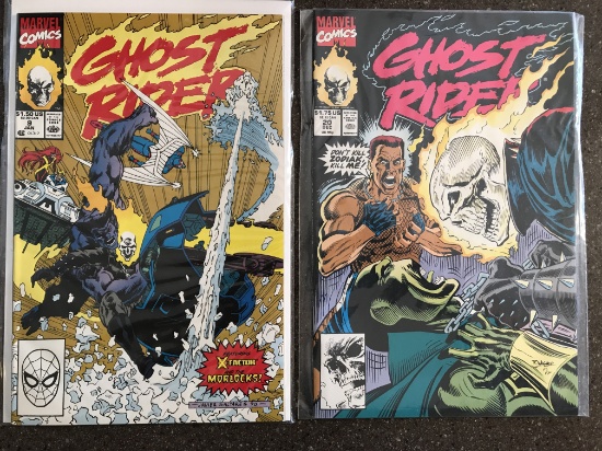 2 Issues Ghost Rider Comic #9 & #20 Marvel Comics XFactor Morlocks