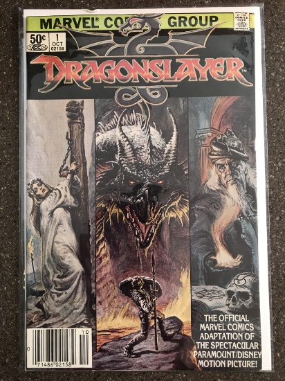 Dragonslayer Comic #1 Marvel Comics 1981 Bronze Age KEY 1st Issue