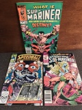 3 Issues What if Sub Mariner #41 Prince Namor SubMariner #4 Speedball #4 Marvel Comics