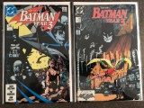 2 Issues Batman Year 3 Comic #436 #437 Marvel Comics Series #1 & #2 KEY 1st Issue
