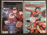 2 Issues The Incredibles Comic #1 & #2 Boom Kids KEY 1st Issue