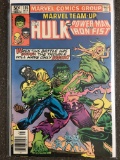 Marvel Team Up Comic #105 Marvel Comics 1981 Bronze Age Hulk Power Man Iron Fist