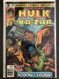 Marvel Team Up Comic #104 Marvel Comics 1981 Bronze Age Hulk KaZar