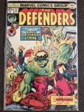 The Defenders Comic #22 Marvel Comics 1975 Bronze Age Doctor Strange Nighthawk Valkyrie Hulk