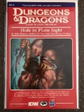 Dungeons & Dragons Comic & Game Adventure Campaign Hide in Plain Sight IDW