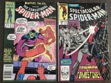 2 Issues Spectacular Spiderman #155 & The Sensational Spiderman #195 Copper Age Comics