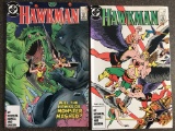 2 Issues Hawkman Comic #11 & #12 DC Comics 1987 Copper Age